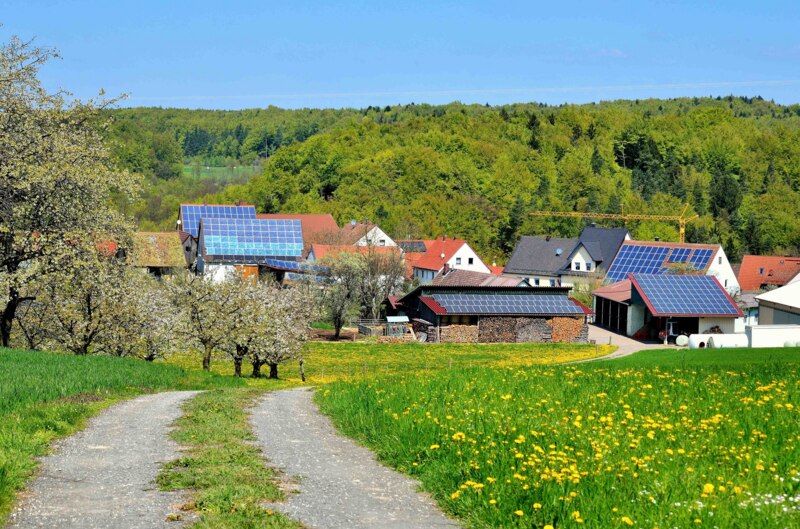 PV-Anlagen Dorf