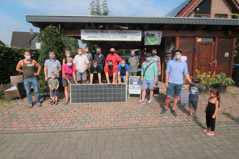 Solar-Party - Gruppenbild