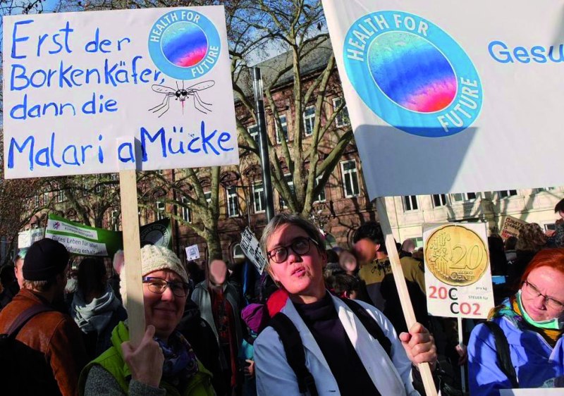 Mitglieder der H4F Koblenz bei einer Demo im November 2019