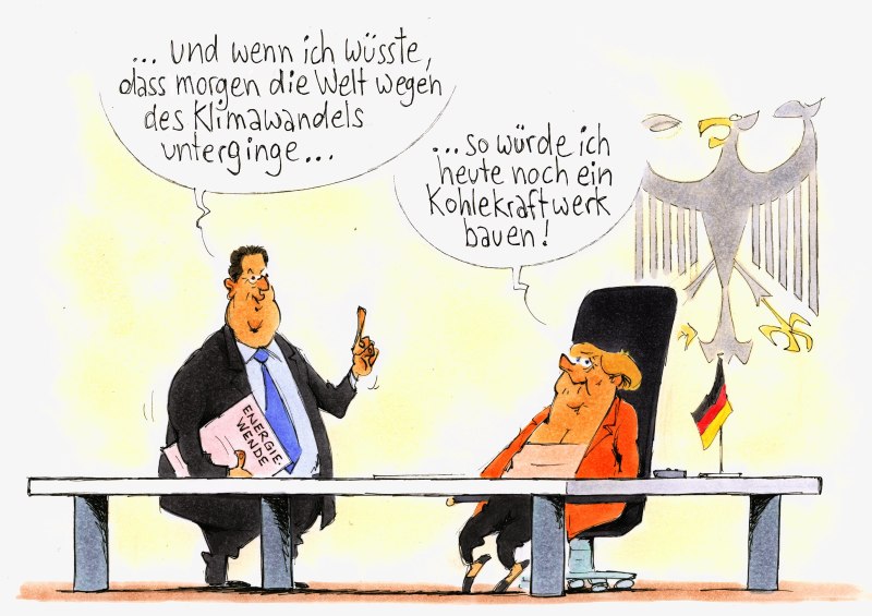 Karikatur GroKo Energiewende