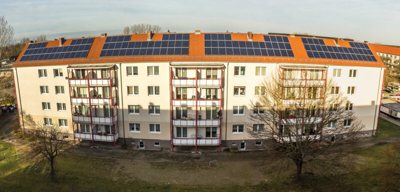 Mieterstromanlage Dach 