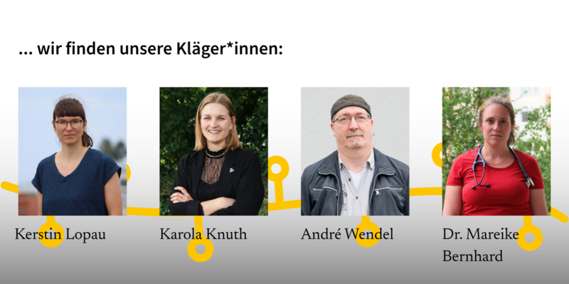 Unsere Kläger*innen