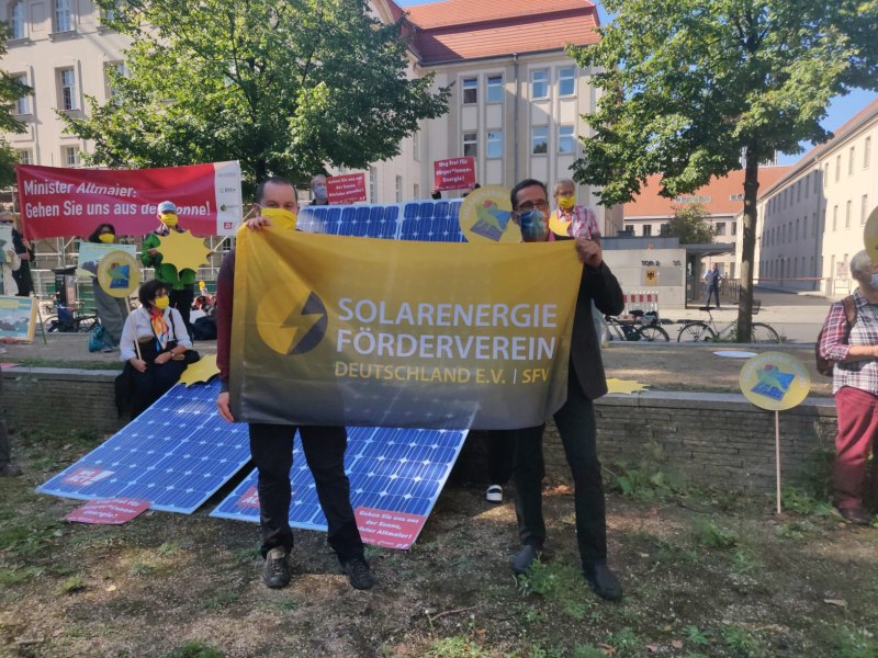 Gehen Sie uns aus der Sonne Herr Altmaier - Volker Quaschning - Samuel Krämer