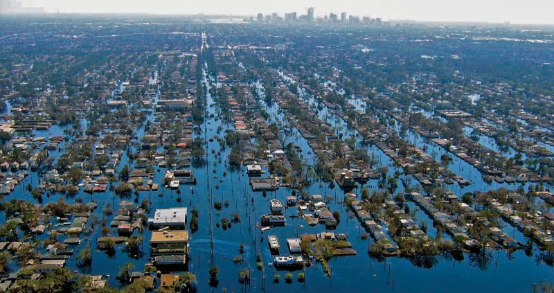 Hurrikan Katrina New Orleans Überflutung 2005