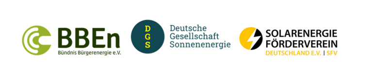 Logos BBEn, DGS und SFV