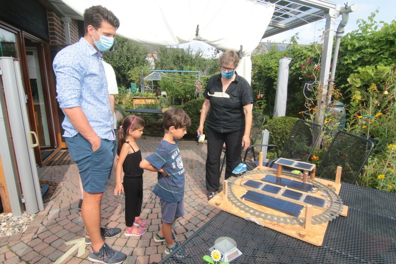 Solar-Party Eisenbahn