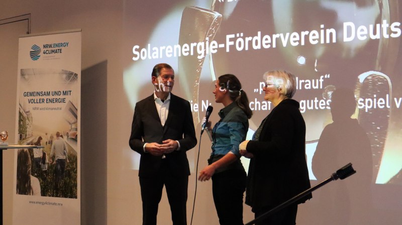 Mit unserem Projekt "Packsdrauf"-Solarpartys haben wir den Deutscher Solarpreis 2023 gewonnen