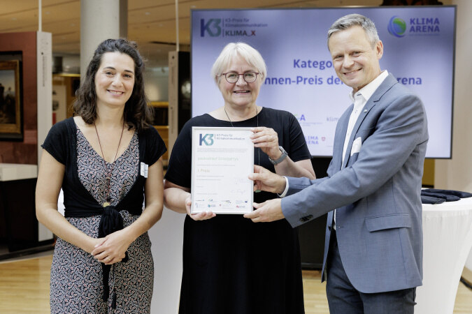 Unser Engagement bei den Solarpartys erhält 2023 den K3-Preis für Klimakommunikation